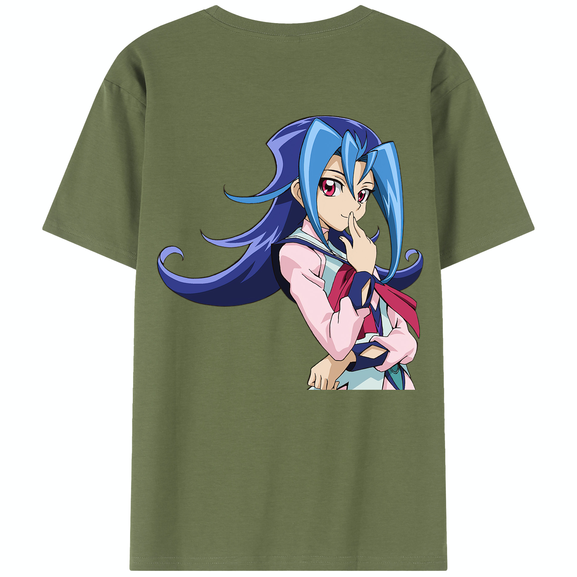 （画像用） 遊☆戯☆王 Yu-Gi-Oh! 綿100％半袖Tシャツ（背面プリント）